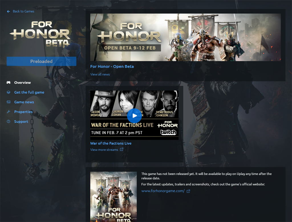 For Honor