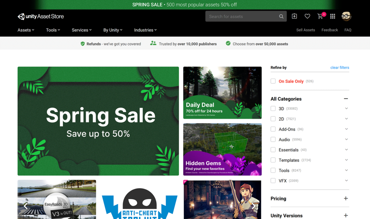 Asset Store Unity